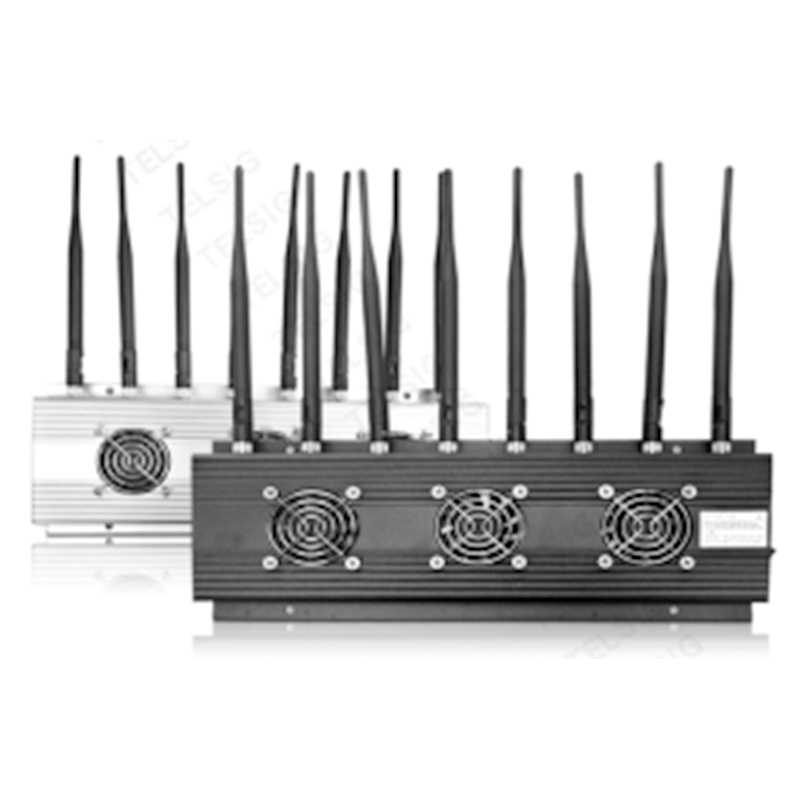 3 Fans 24W 8CH 3G 4G GPS Jammer