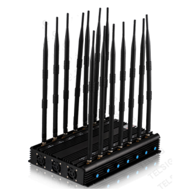 14CH 4G 5G GPS UHF VHF Jammer