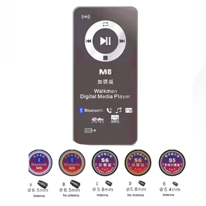 M8 Earpiece Bluetooth Voice Coil Sender