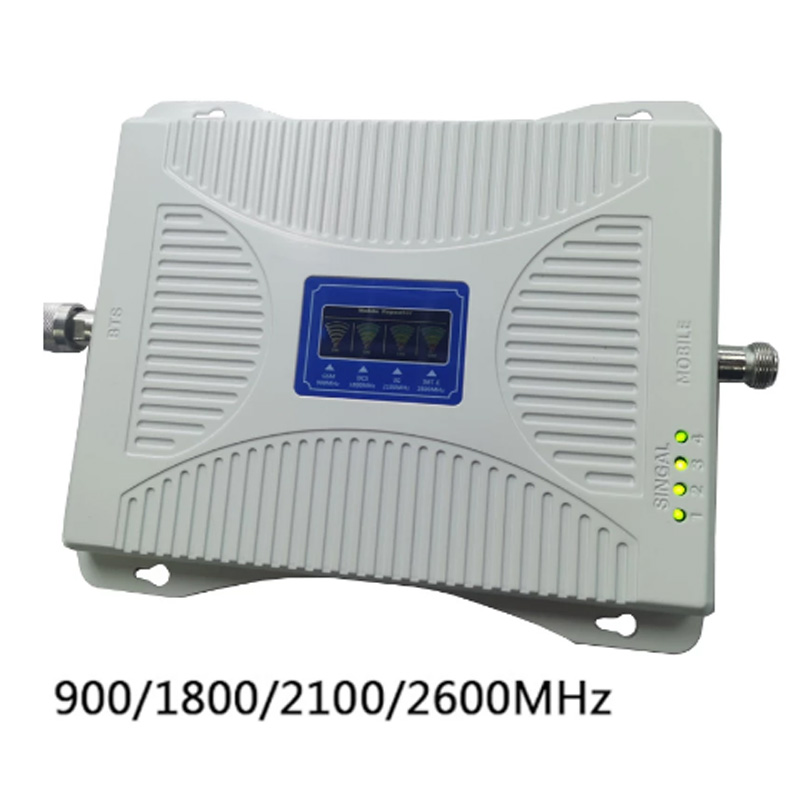  900+1800+2100+2600Mhz 2G 3G 4G Repeater