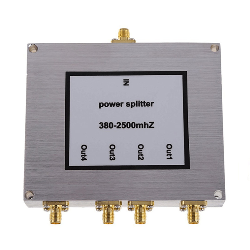 4Ways 380-250Mhz Power Divider SMA