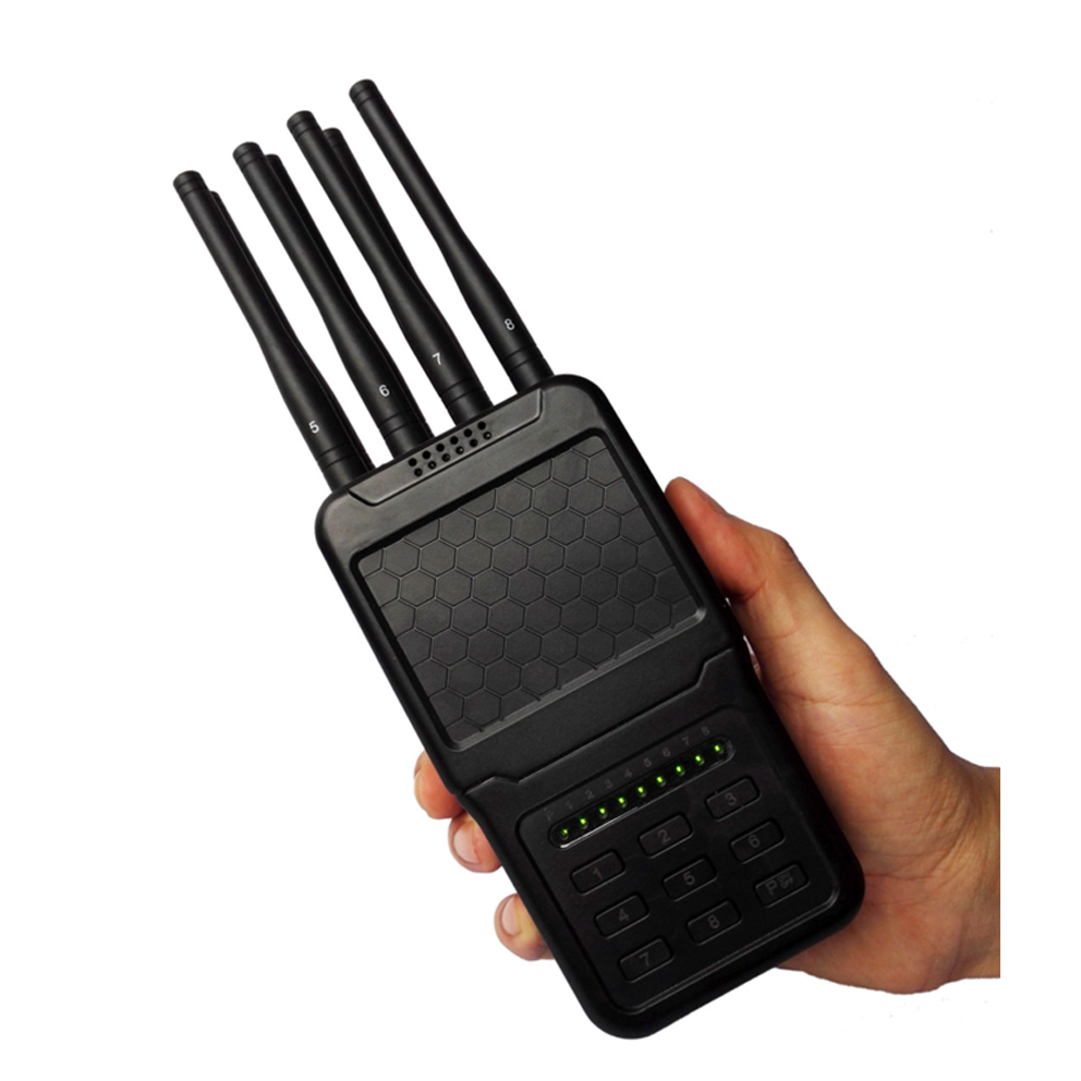 8CH WI-FI 4G/5G GPS LOJACK jammer