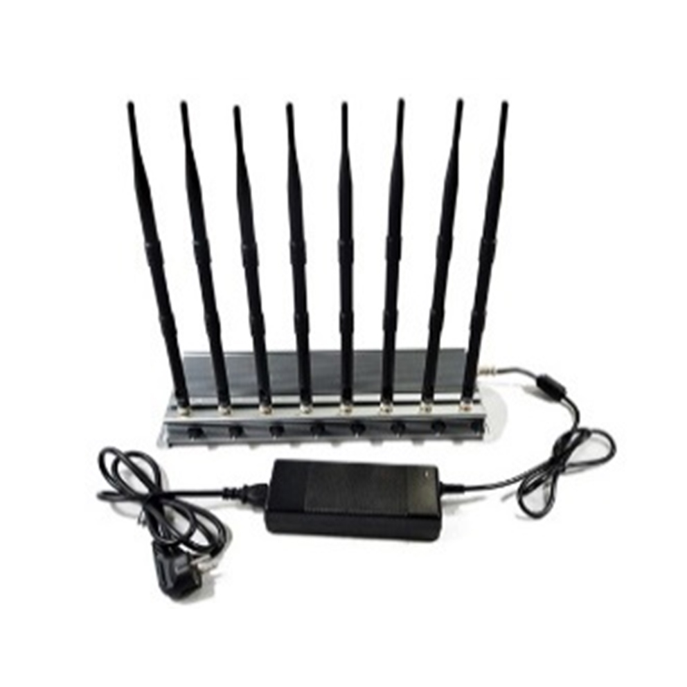 8CH 80m Cover Wireless Signal Jammer