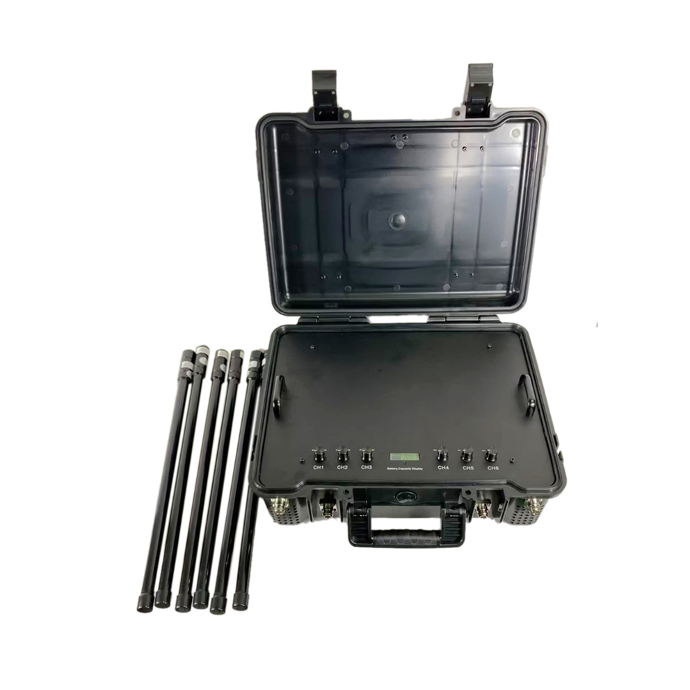 6CH 140w Police use Jammer case