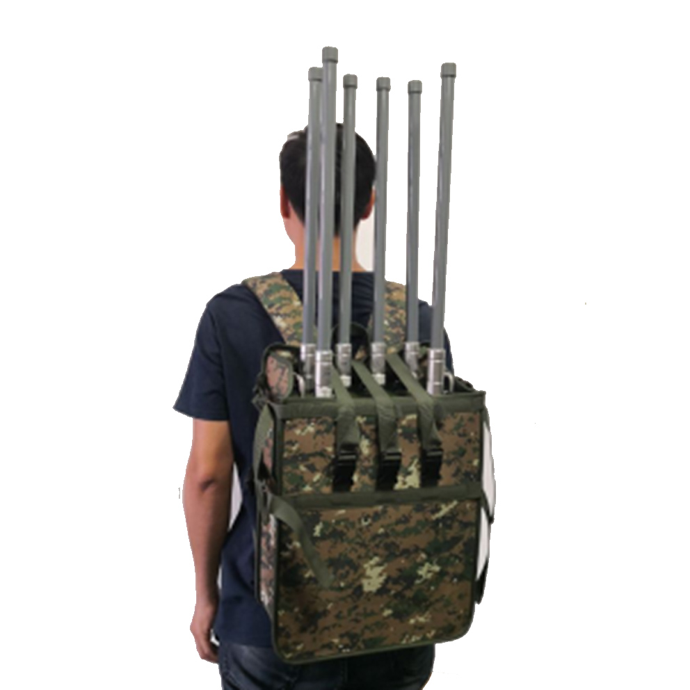 140w 6CH Manpack High power signal Jammer
